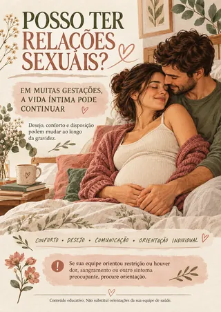 Posso ter relações sexuais?
