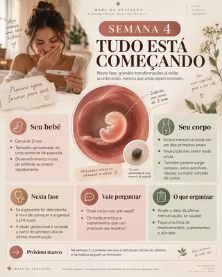 Semana 4 — Tudo está começando